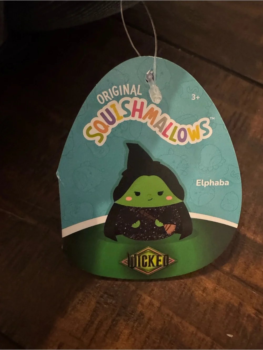 NWT 11” Squishmallows Wicked Elphaba Plush – Universal Studios Exclusive